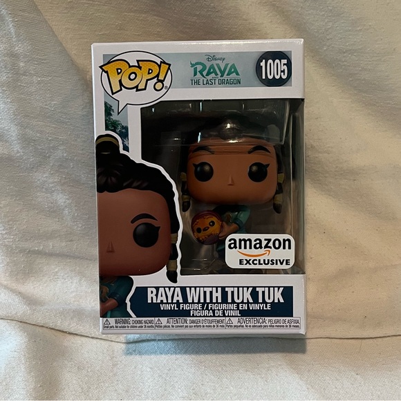 Raya and the Last Dragon Disney Funko Pop 1005 Raya with Tuk Tuk new exclusive - Picture 5 of 5